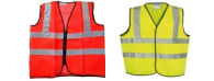 Safety Jacket With Chain & 2″ Wide Strip (Customise)